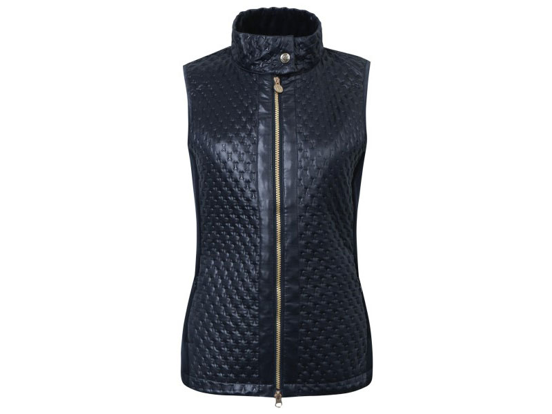 blaue Kombiweste für Damen
