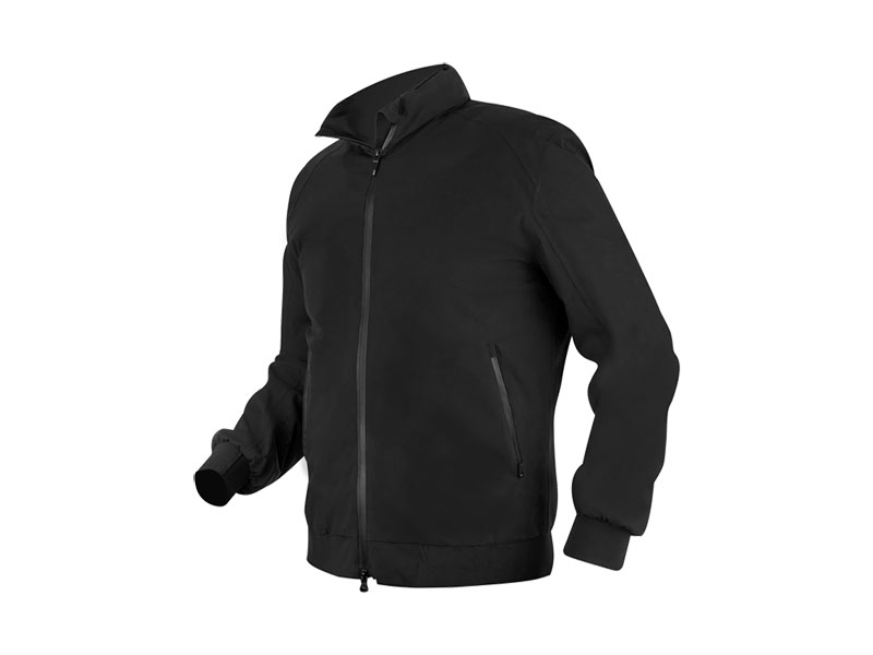 schwarzer Reitblouson für Herren