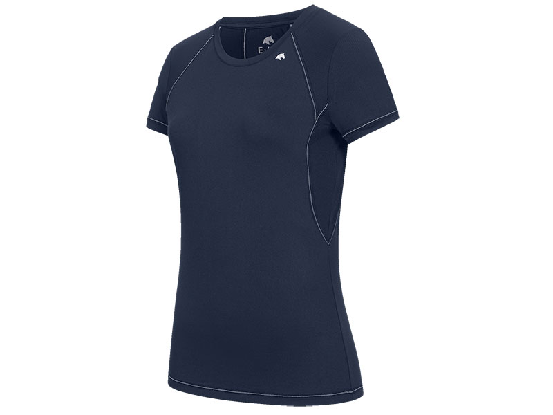 dunkelblaues Funktionsshirt kurzarm