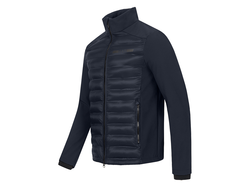 schwarze Herren Softshell-Jacke