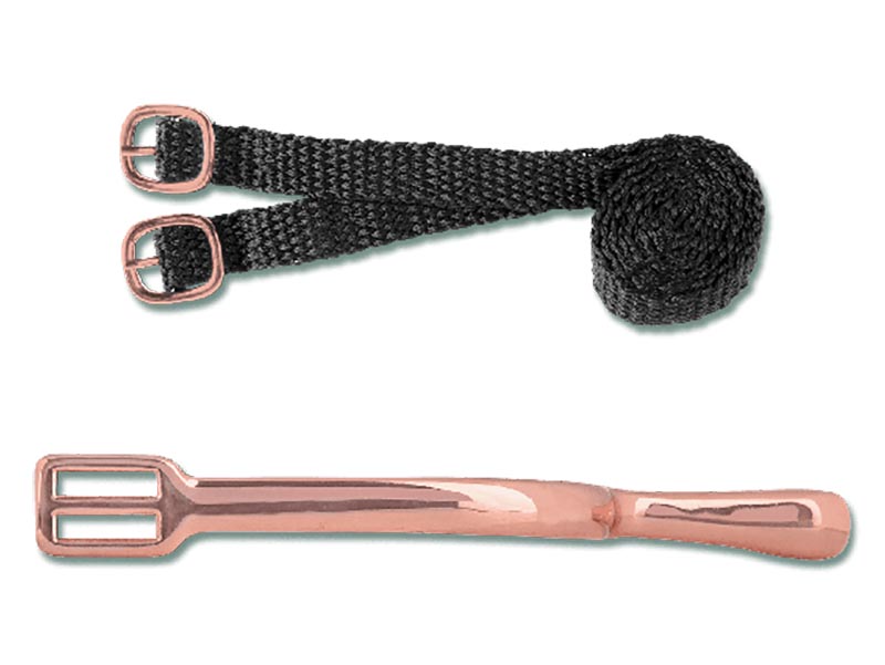 Sporen Set für Damen rosegold