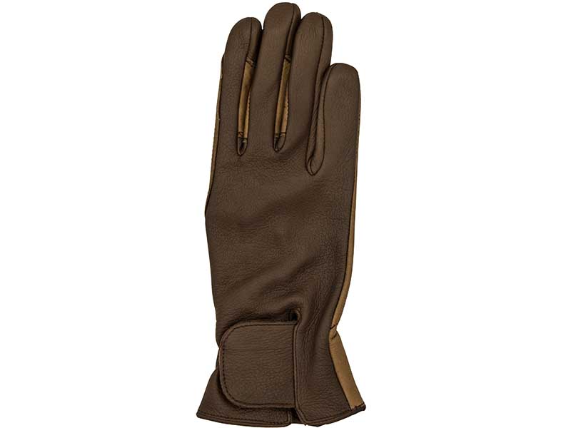 brauner Fahr- und Reithandschuh