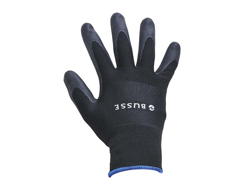 schwarzer Winterhandschuh Reithandschuh