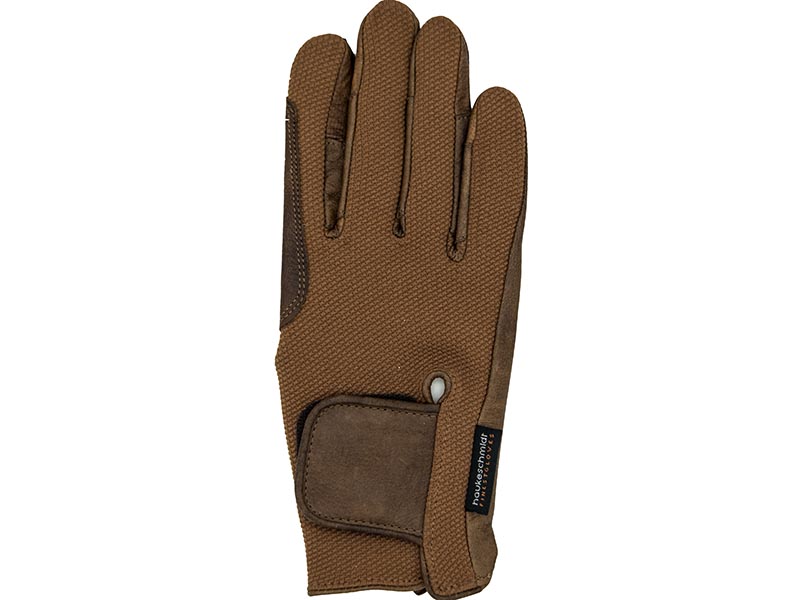 brauner Fahr- und Reithandschuh