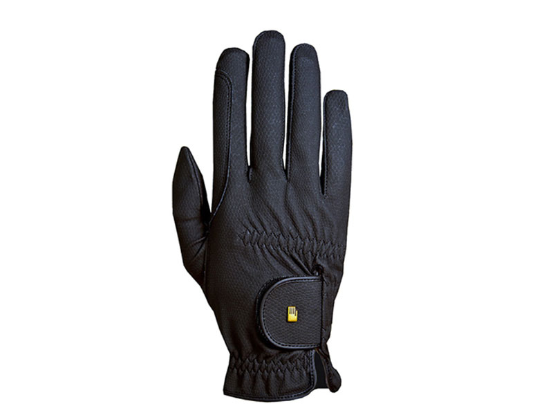 schwarzer Reithandschuh