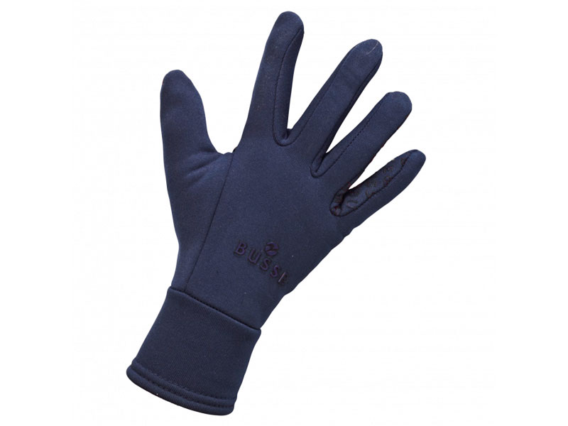 dunkelblauer Reithandschuh