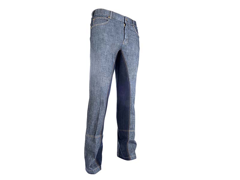 Herren Jodhpur Reithose Jeans 