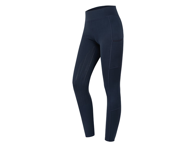 schwarze Reitleggings für Kinder