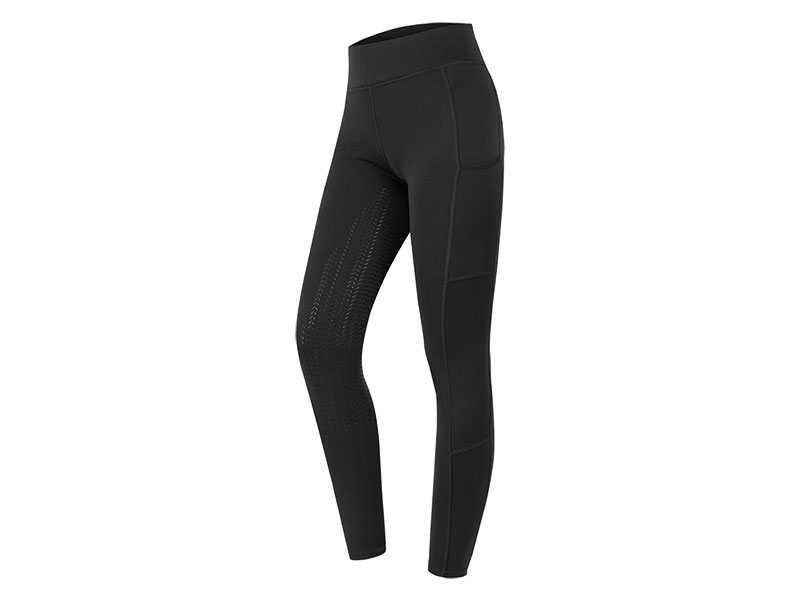 schwarze Reitleggings für Damen