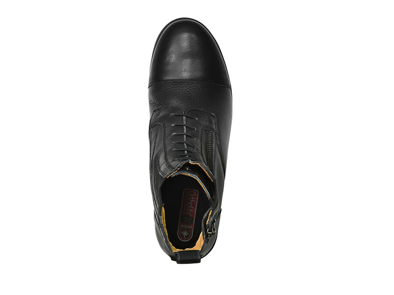 schwarze Jodhpurstiefelette