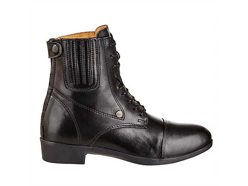 schwarze Stiefelette