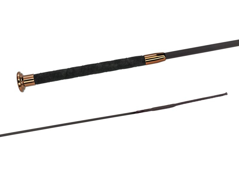 Fleck Dressurgerte Silk Touch Coffee