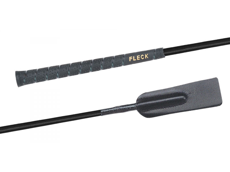 Springgerte Nylongespinst fein, FLECK-Griff, lange Klatsche