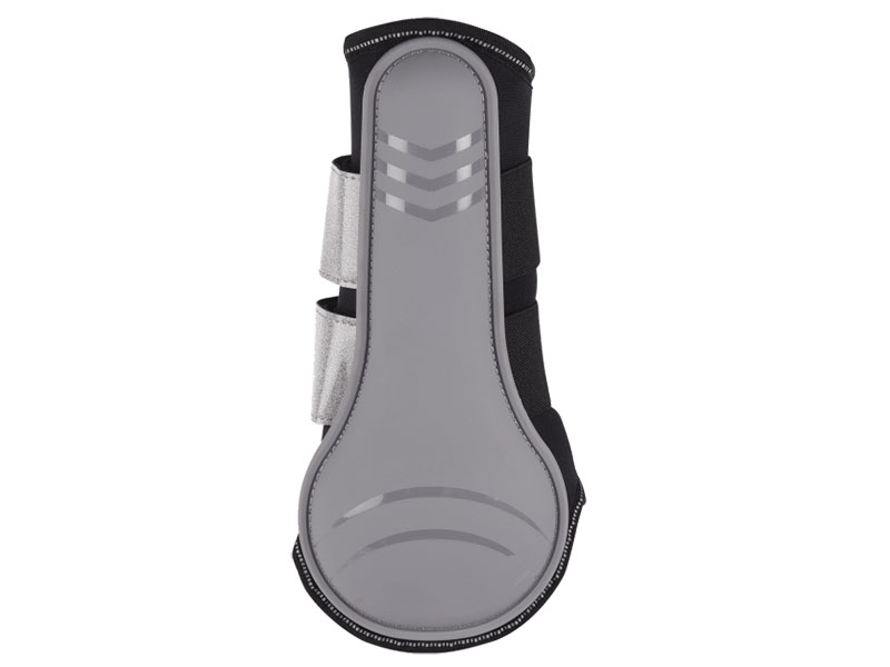 Reflex Gamasche silbergrau u. neongelb Sicherheit Reflex Gamasche silbergrau u. neongelb Sicherheit