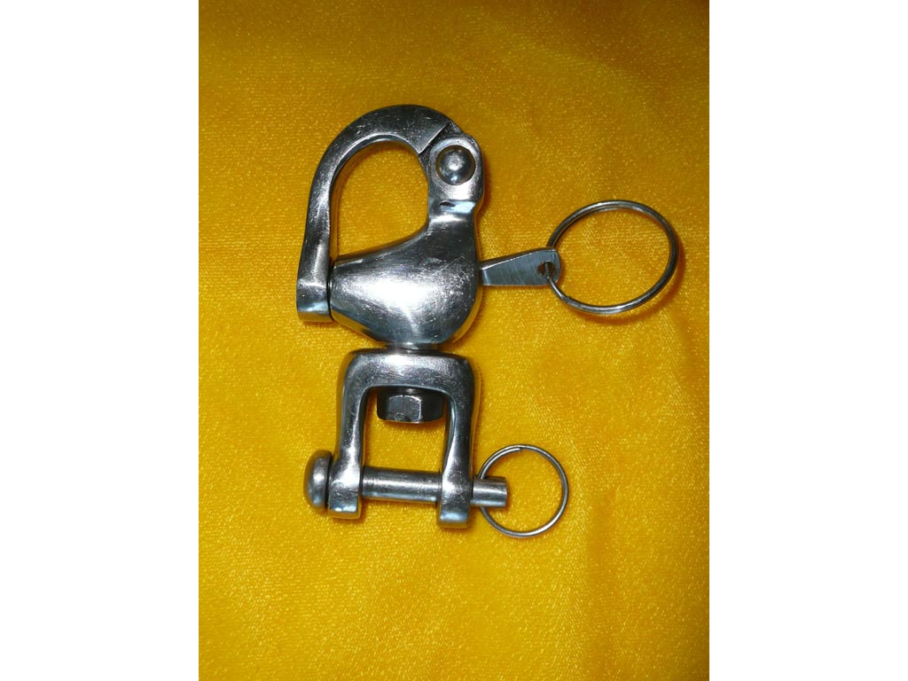 Silberner Schnellverschluss klein