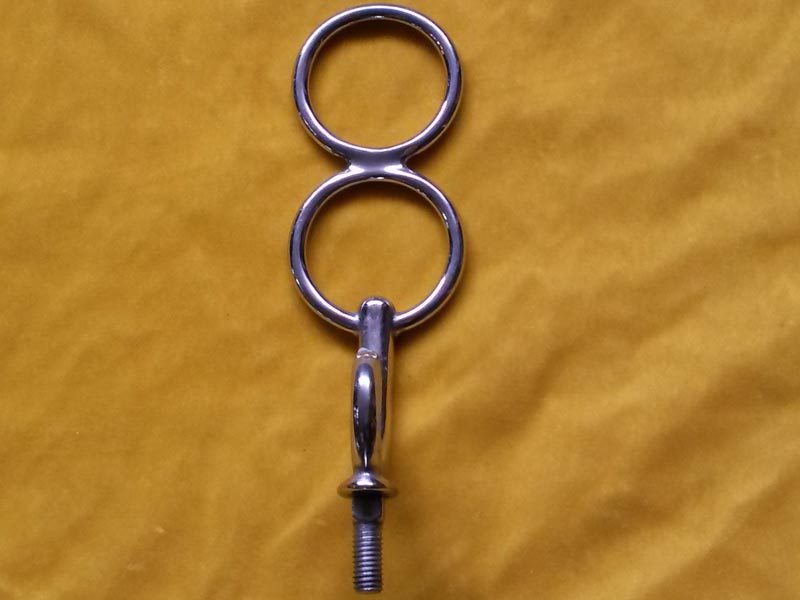 silberner Aufsatzhaken 6-Spänner