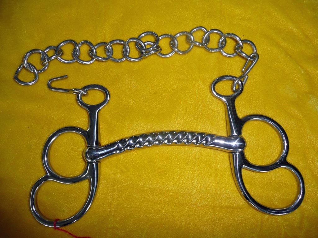 Silberne Postkandarre mit Stange