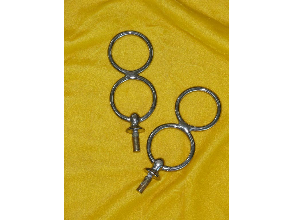 Silberner Schlüssel für Tandemleinen