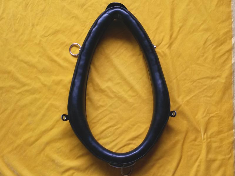 schwarzes Englisch Kummet 