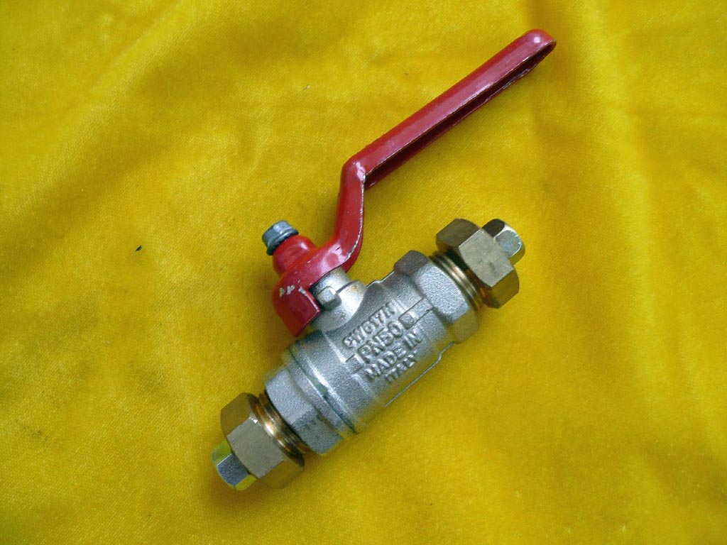 Absperrhahn für Pferdekutsche