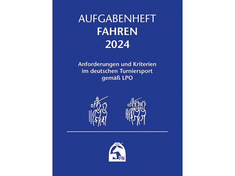 Buch Aufgabenheft – Fahren 2024 FN-Verlag