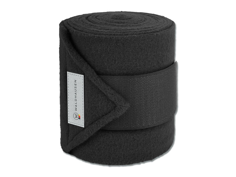 schwarze Fleecebandage
