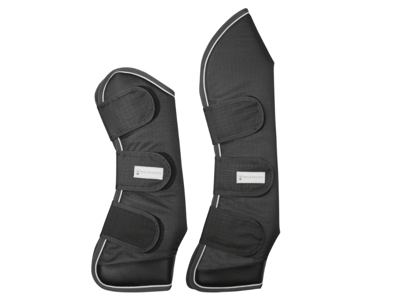 schwarze Transportgamaschen