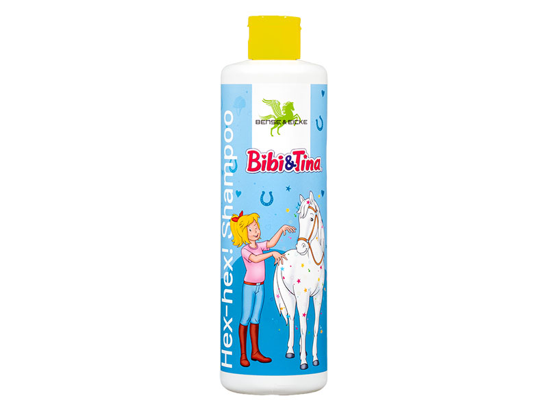 Flache mit Mädchen und Pferd