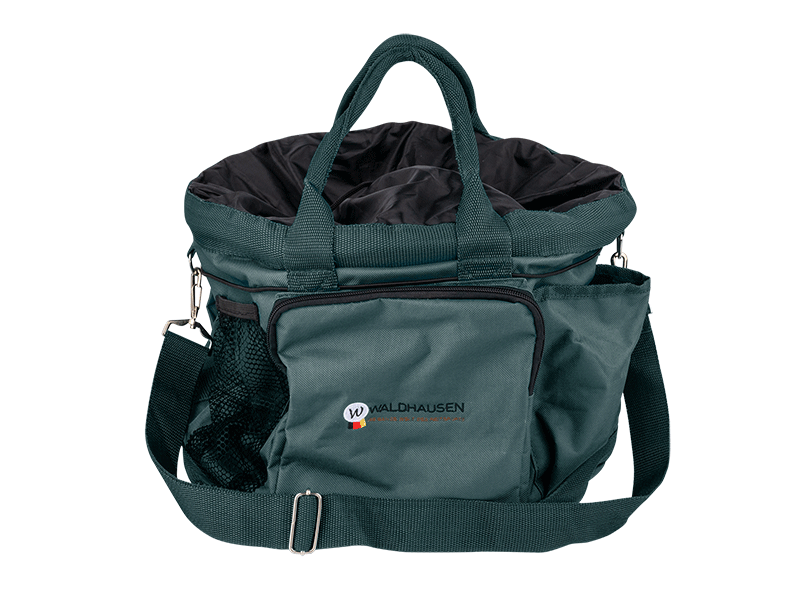 dunkelblaue Putztasche