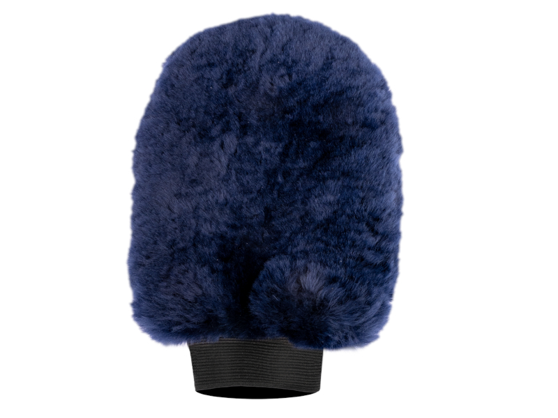 Lammfellputzhandschuh Lucky