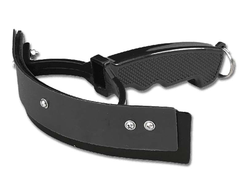 schwarzes Schweissmesser