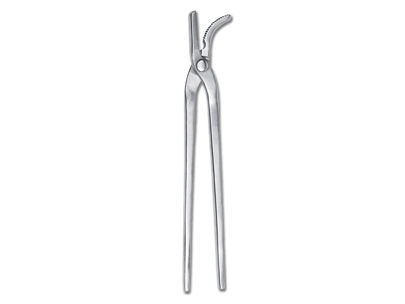 Silberne Krokodilzange