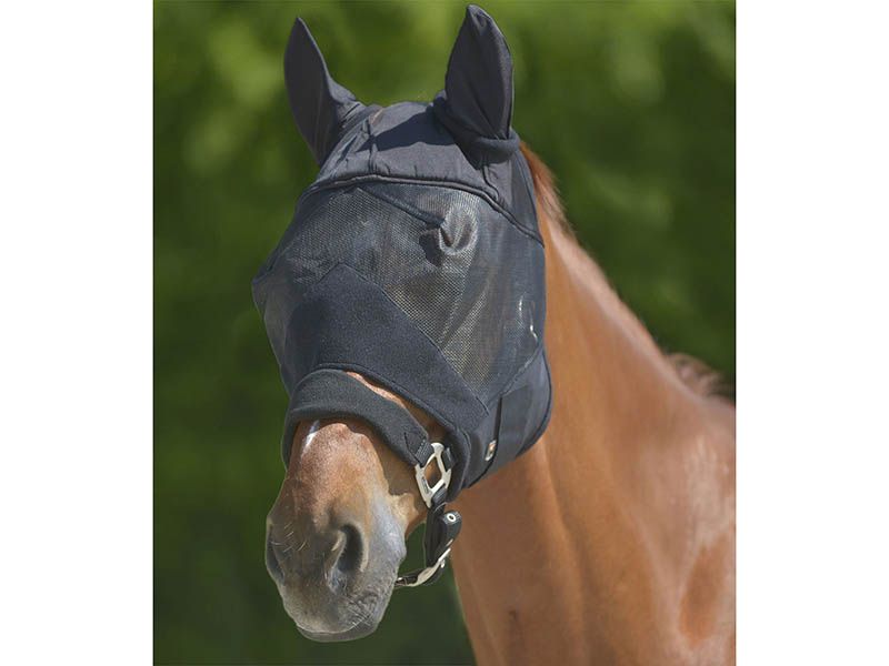 PREMIUM Fliegenmaske mit Ohrenschutz