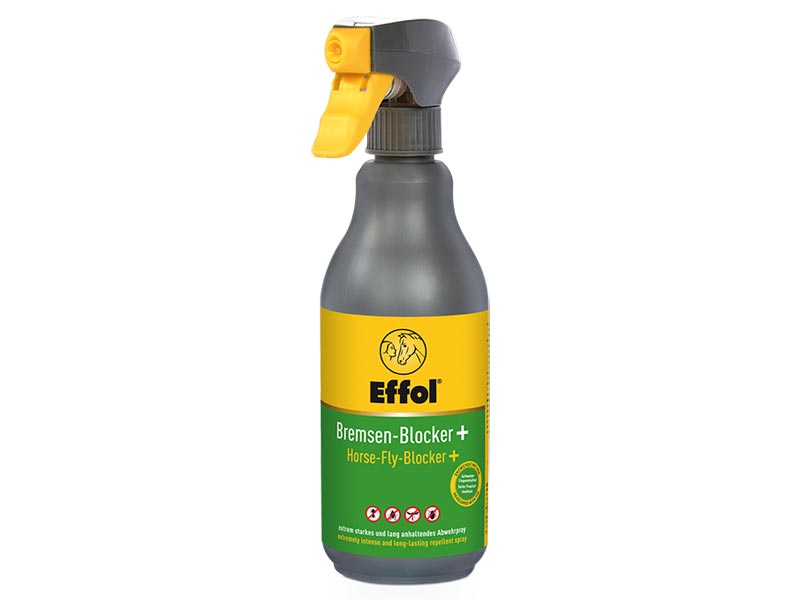 silberne Sprühflasche mit Effol Bremsenblocker