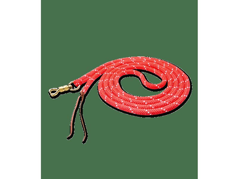 rotes Bodenarbeitsseil