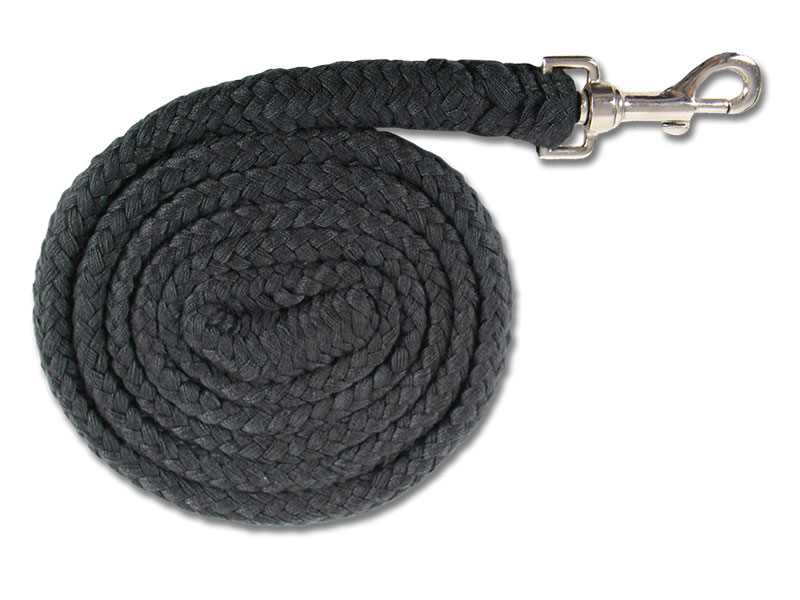 schwarzer Fohlenanbindestrick