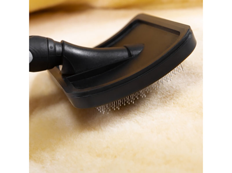 LAMMFELLBÜRSTE schwarz/grau | Universal LAMMFELLBÜRSTE schwarz/grau | Universal