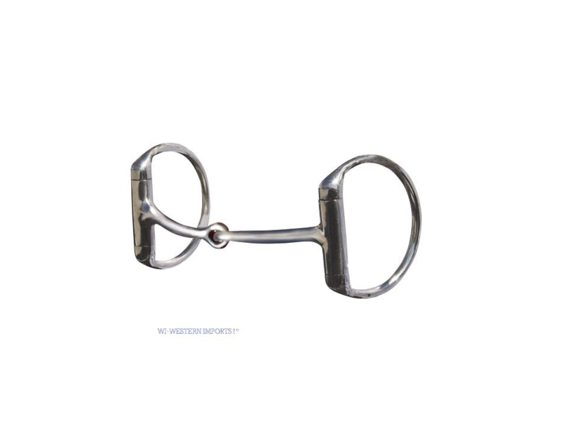Offset D-Ring Premium Snaffle Bit Offset D-Ring Premium Snaffle Bit