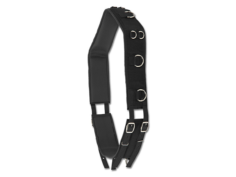 schwarzer Longiergurt 