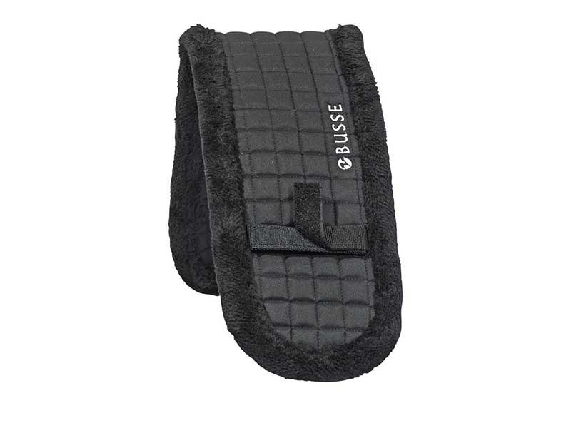 schwarze Longiergurt-Unterlage