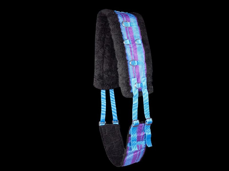 Longiergurt mit schwarzem Fleece