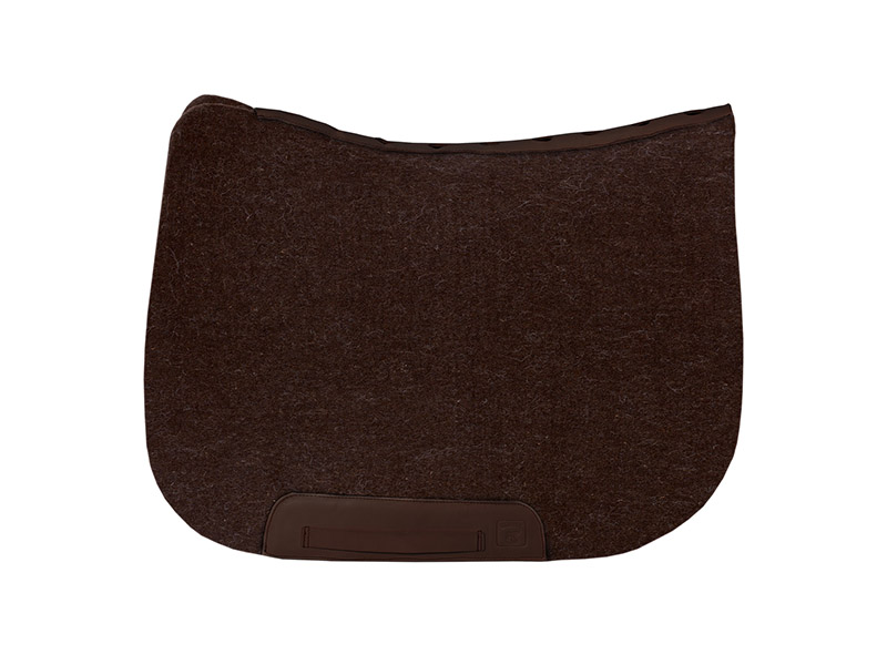 dunkle Schabracke aus Filz