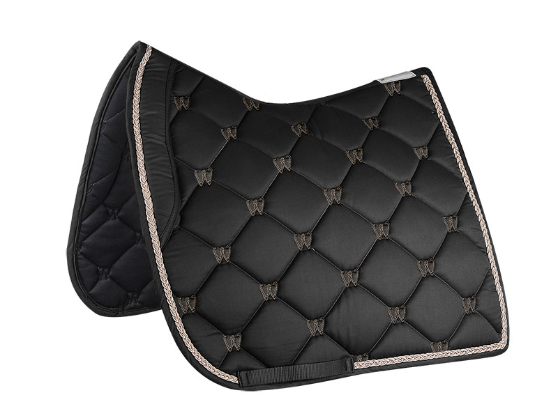 schwarze glänzende Schabracke