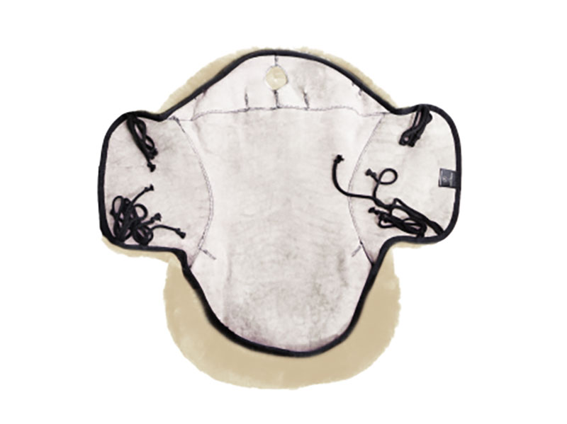 Sattelsitzbezug Laramie Lammfell Western