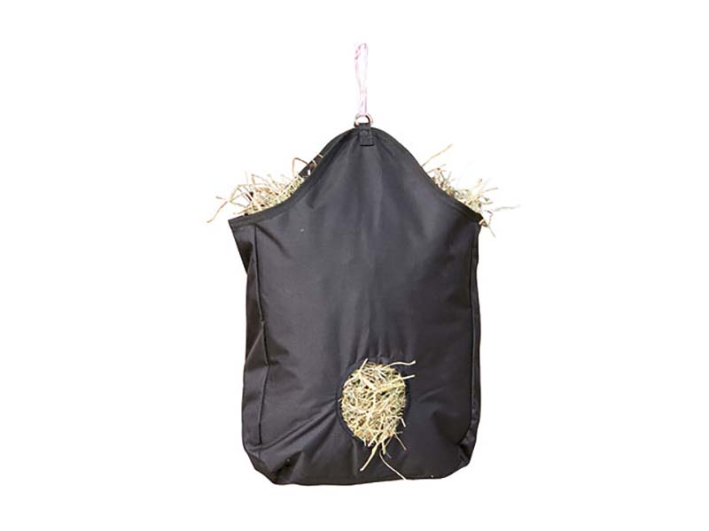 schwarzer robuster Heusack