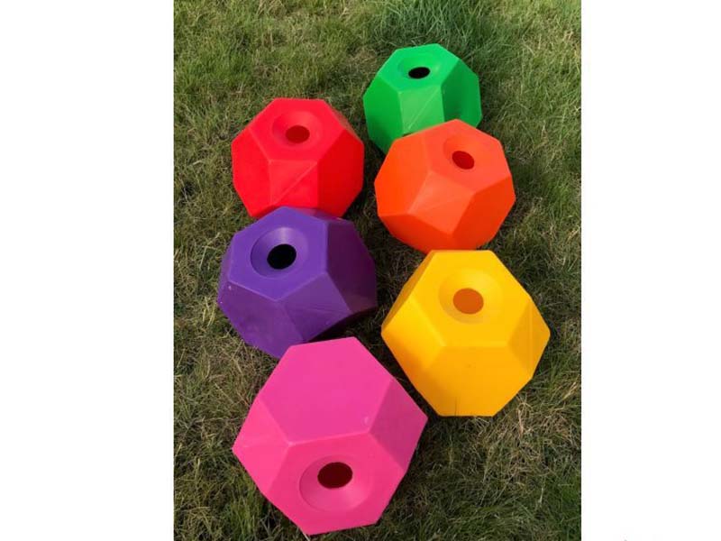 bunte Spiel- und Fütterungsbälle