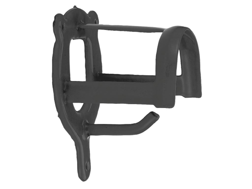 Schwarzer Trensenhalter