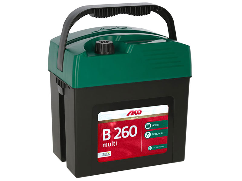 schwarz grünes Weidezaungerät 260 Multi