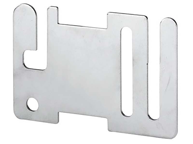 silberne Anschlussplatte für Band-Torgriffisolator