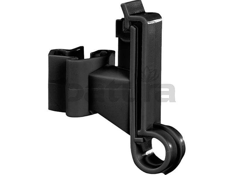 schwarzer Breitband Isolator für T-Pfosten